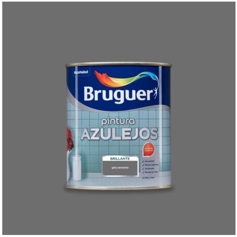 Pintura para azulejos - 750 ml - Gris cemento