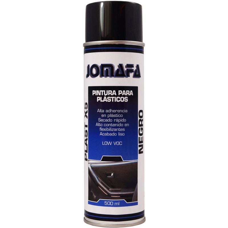 

PINTURA PARA PLASTICOS NEGRO 500ml