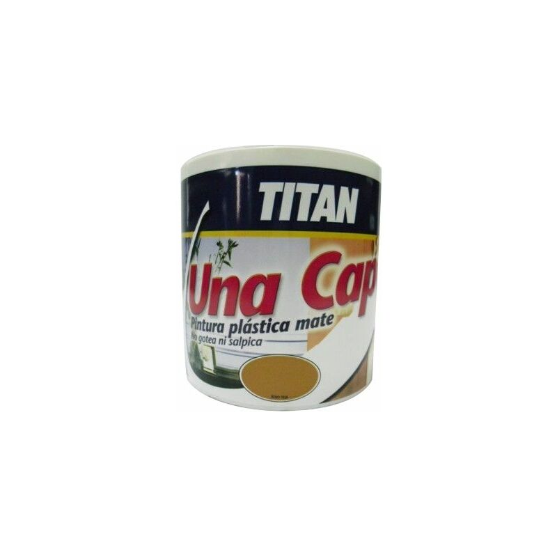 

Pintura Plastica Mate 750 Ml Piedra Interior Mono Una Capa - Titan