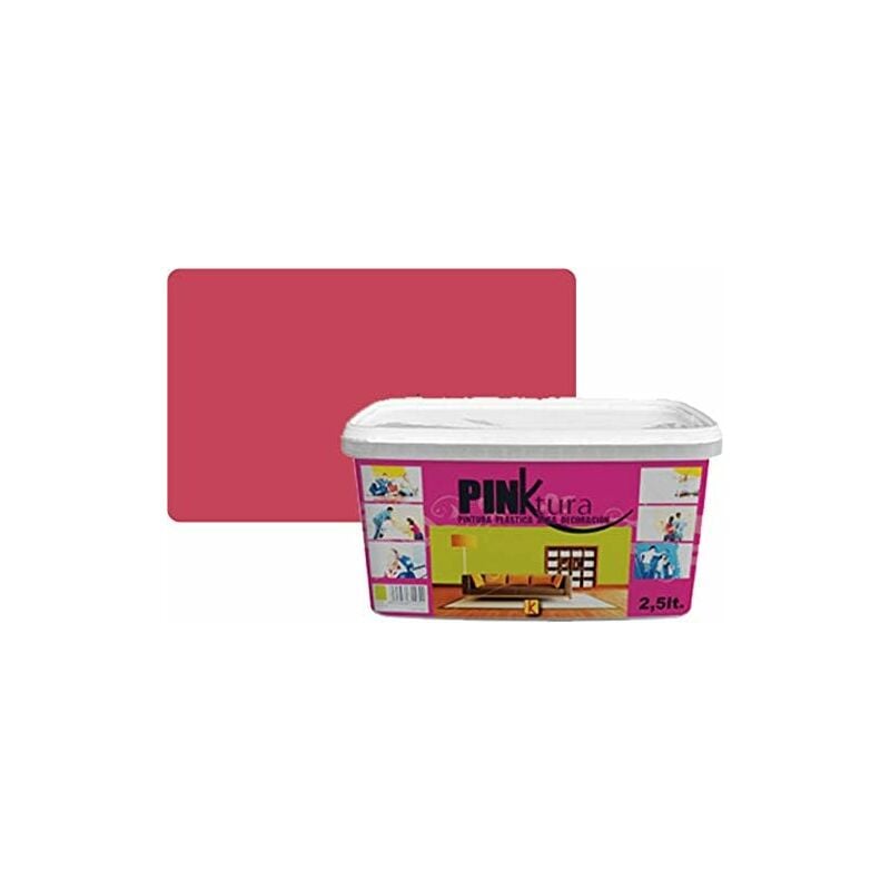 

Pintura Plástica Alta decoración PINKTURA CEREZA 2.5 LTS.
