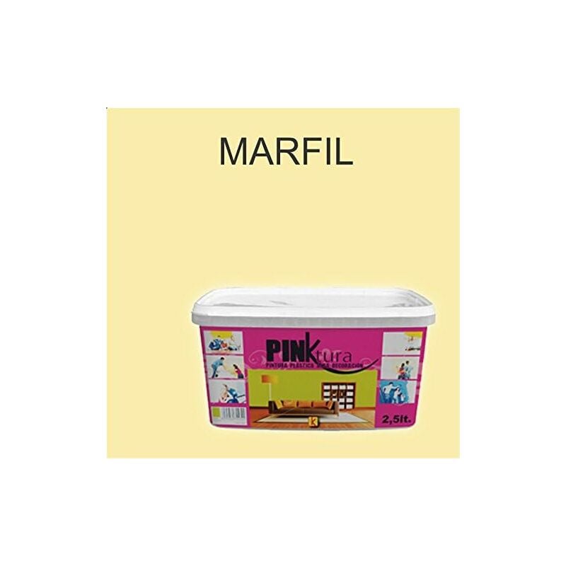 

Pintura Plástica Alta decoración PINKTURA MARFIL 2.5 LTS.