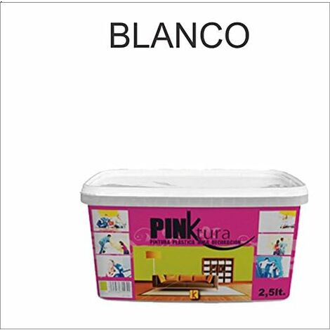 Pintura plástica Alta Decoración PINKTURA 2,5 litros (4 kg)