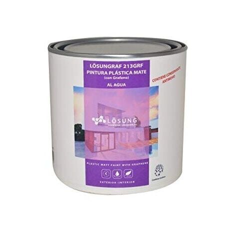 PINTURA PLASTICA BLANCA CON GRAFENO 750 ML