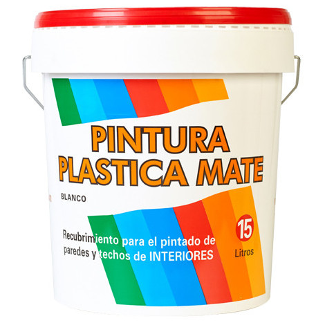 main image of "Pintura Plástica Blanca Mate - 20 KG - NEOFERR.."