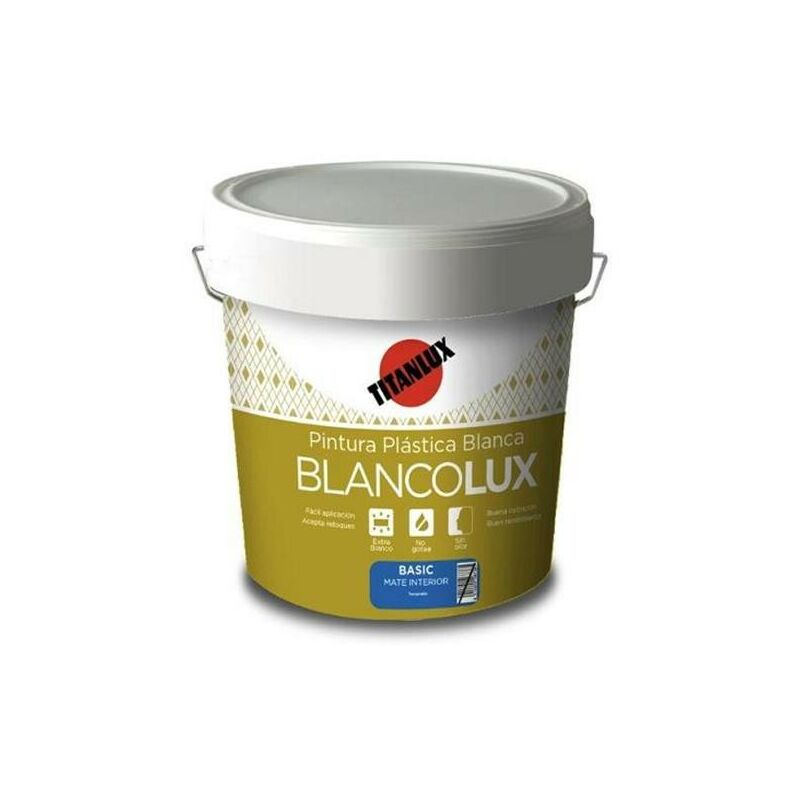 

Pintura Plastica Blancolux Int/Exterior Mate 5Kg.