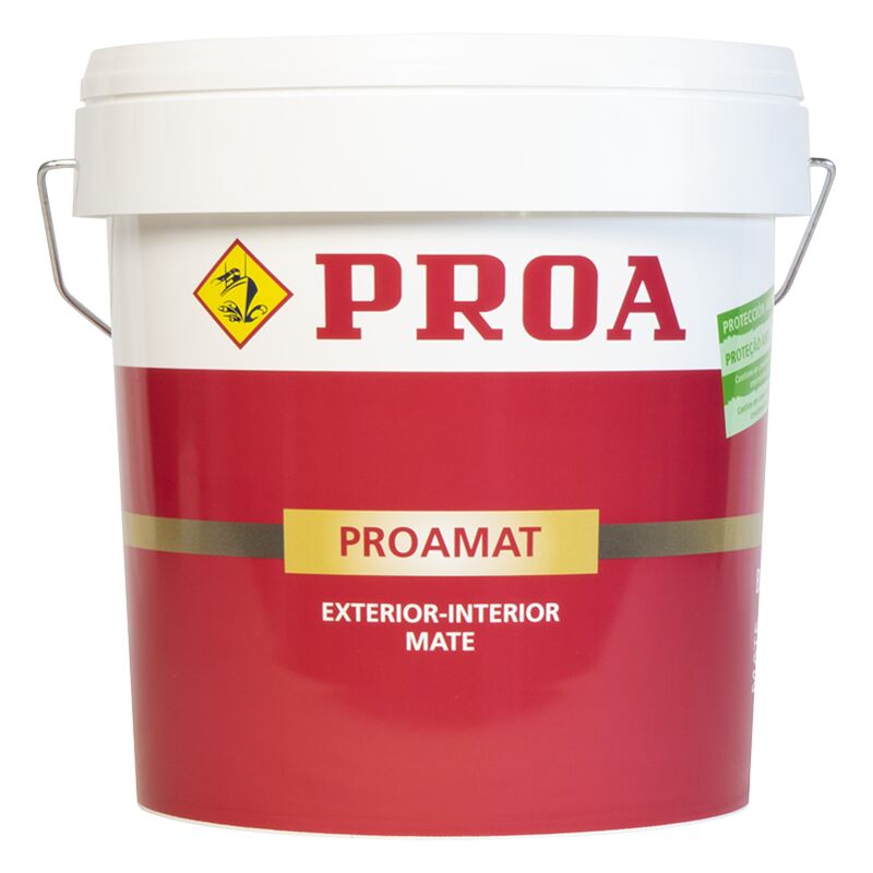 

PINTURA PLÁSTICA EXTERIOR MATE ANTIVERDIN. PROAMAT, BAIONA 15lts