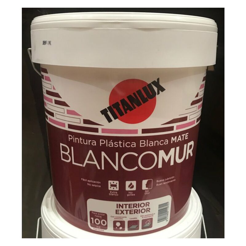 

Pintura Plastica Exterior Mate Blancomur 20 Kg