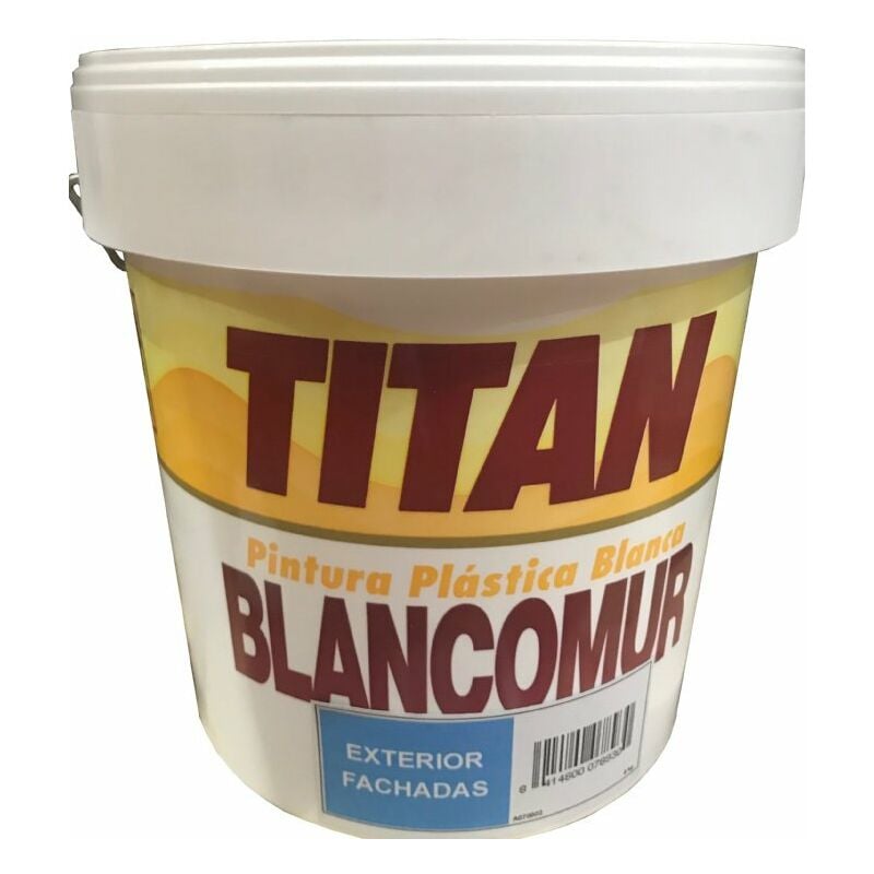 

Pintura Plastica Exterior Mate Blancomur 5 Kg