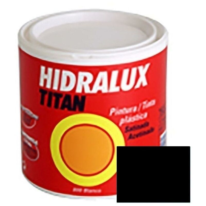 

Pintura satinada negro hidralux 125ml - Mibricoplus