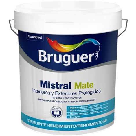 PINTURA PLASTICA INTERI/EXTERI - 4 L
