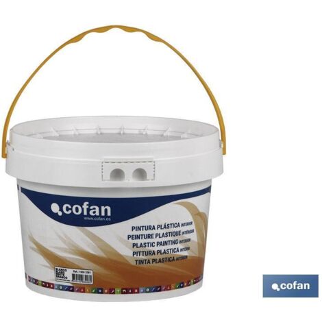 PINTURA PLÁSTICA INTERIOR 10 KG BLANCO