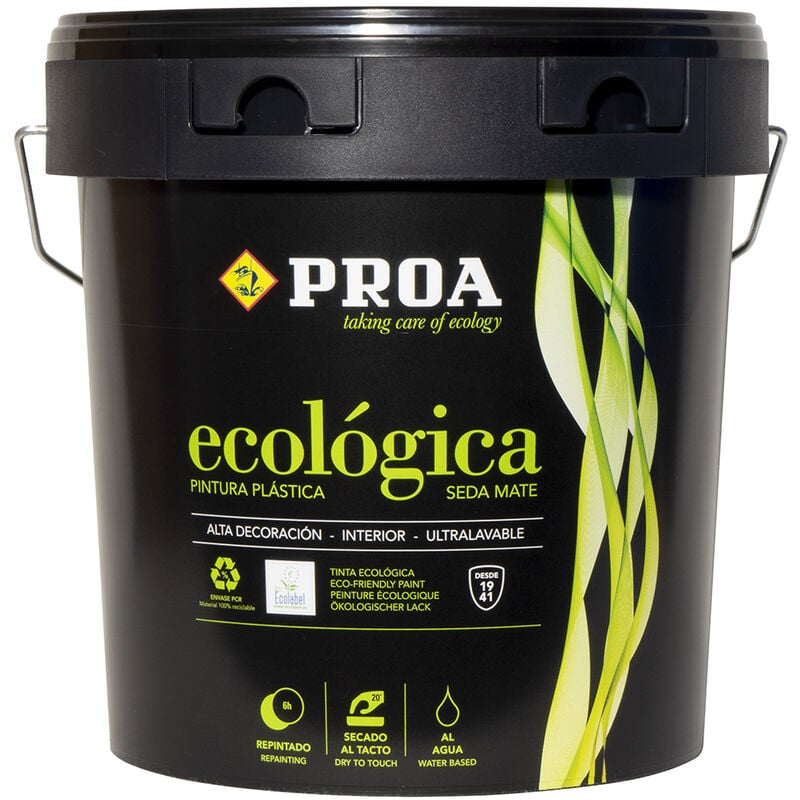 

Pintura plástica interior ecológica Blanco 10lts - Proa