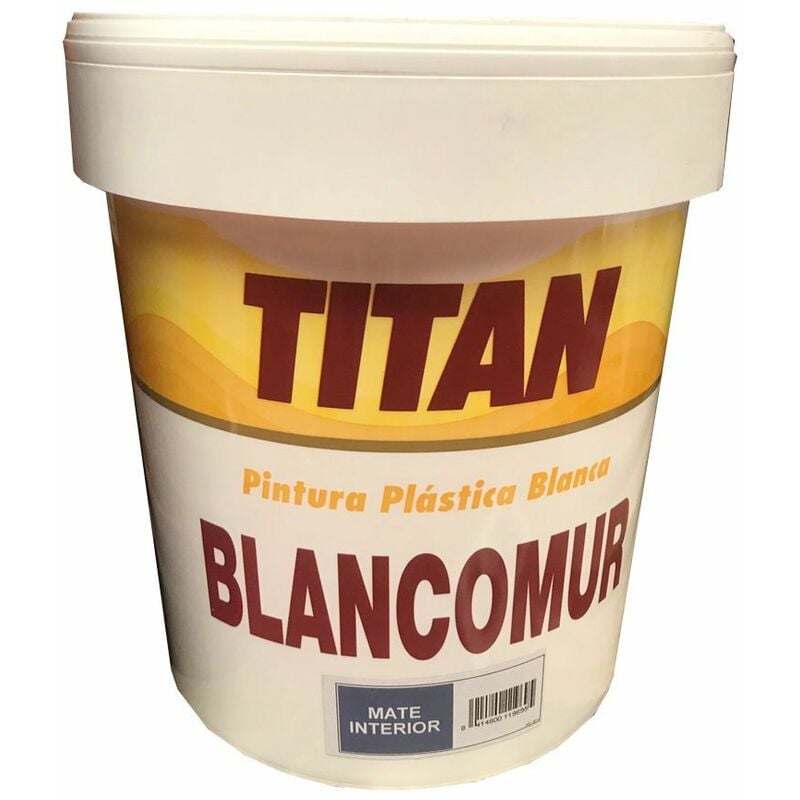 

Pintura Plastica Interior Mate Blancomur 20 Kg