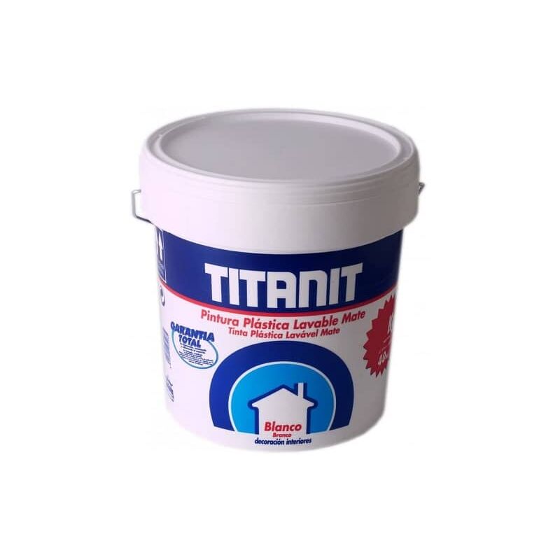 

Pintura plastica lavable mate 750 ml Blanco