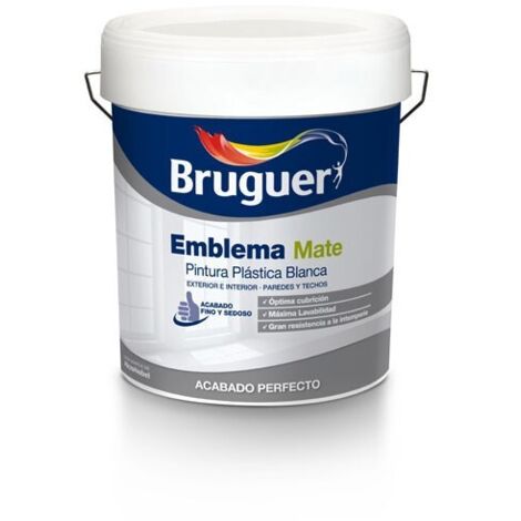 PINTURA PLASTICA MATE - 15 L