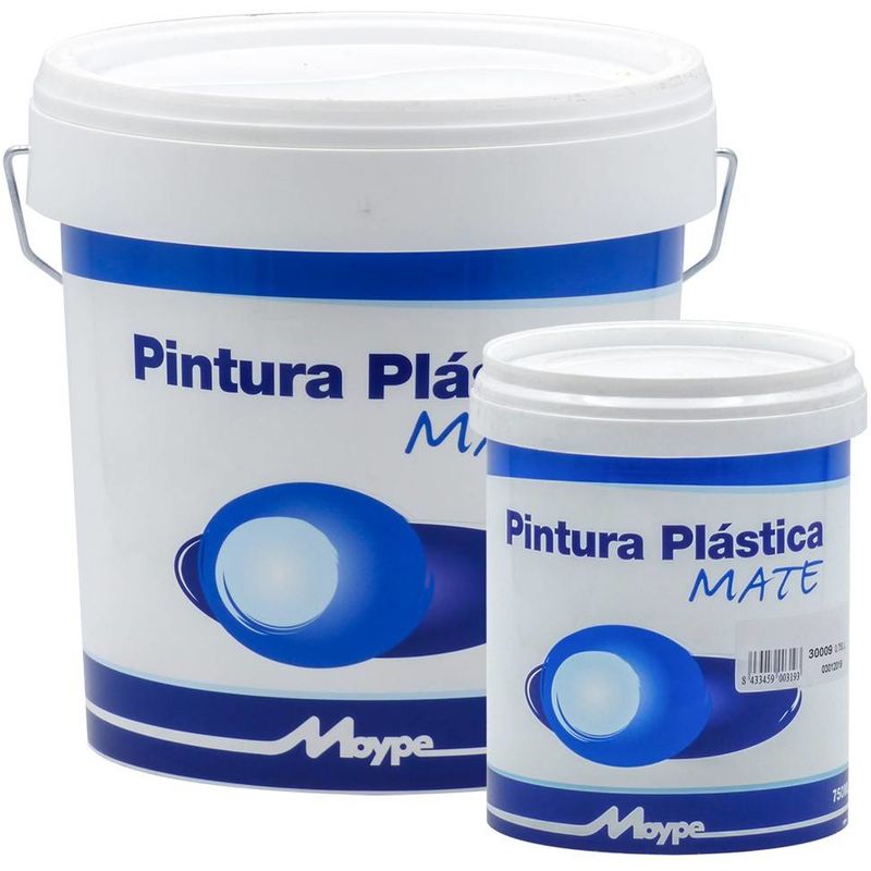 

Pintura Plástica Mate 300 9 L - Moype