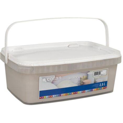 Pintura Plástica Monocapa Gris 2,5 L