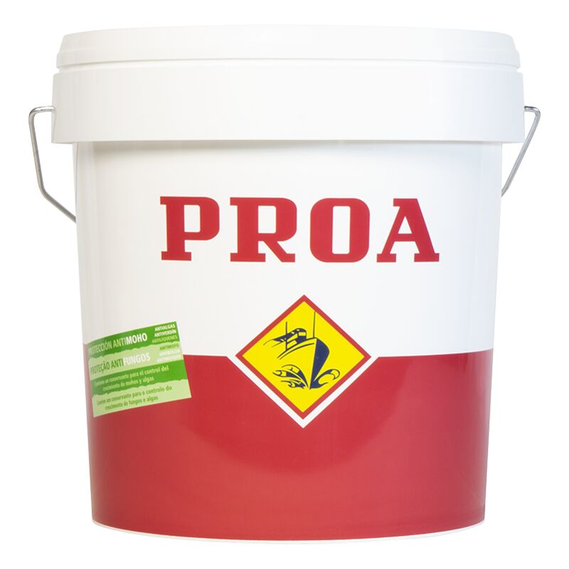 

Pintura plástica satinada alta cubriciónPROA antimoho, MUROS 4lts