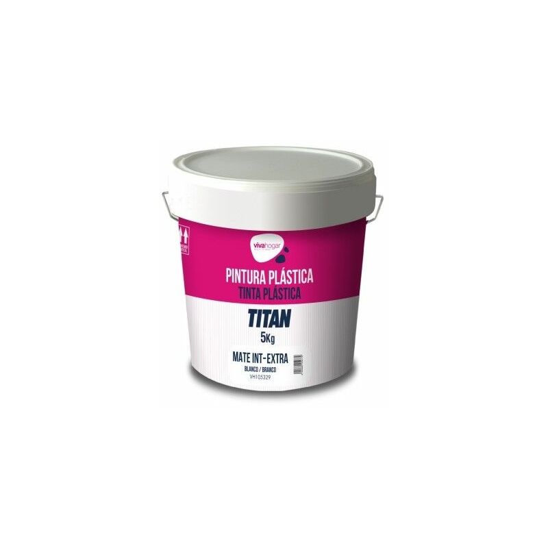 

Pintura Plastica Mate 5 Kg Blanco Interior Extra Vivah - Vivahogar