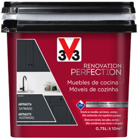 PINTURA RENOVACION COCINAS RENO PERFECTION 750 ML ANTRACITA - 119618