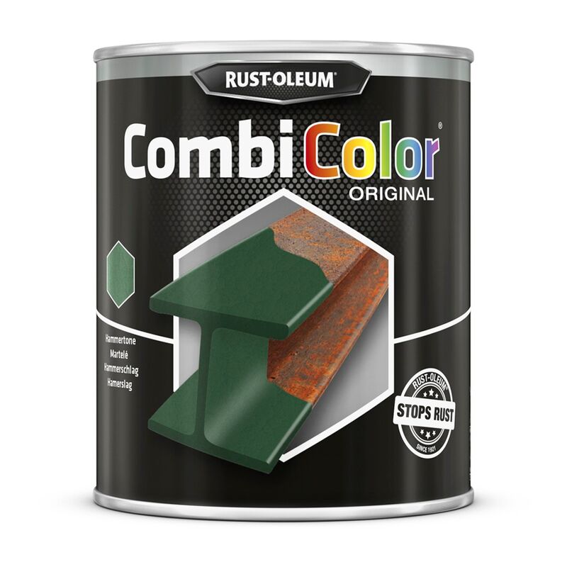 

pintura Rust-Oleum 'Combi color' martilló verde oscuro - 250ml