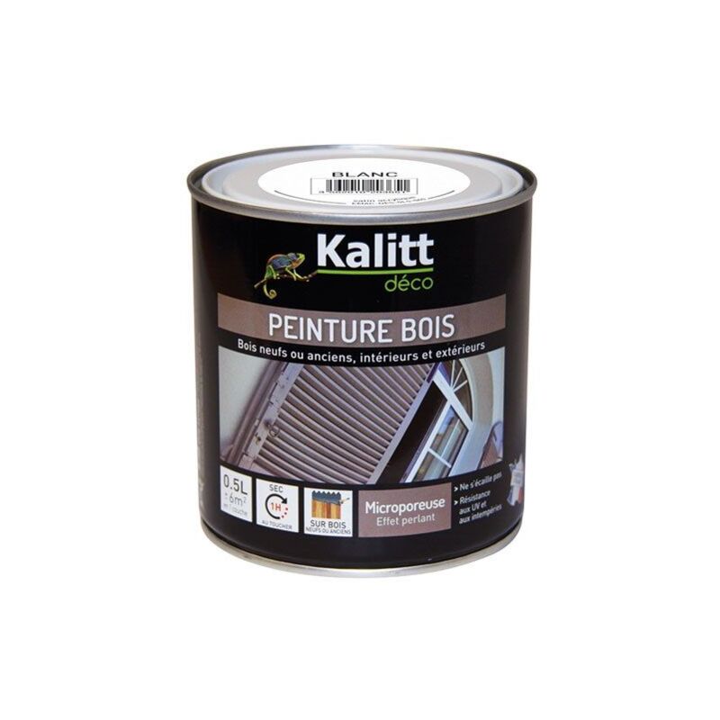 

Pintura para madera blanca satinada 0,5 litros