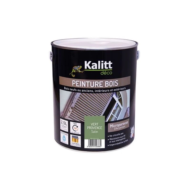 

Pintura para madera verde Provenza satinada 2,5 litros