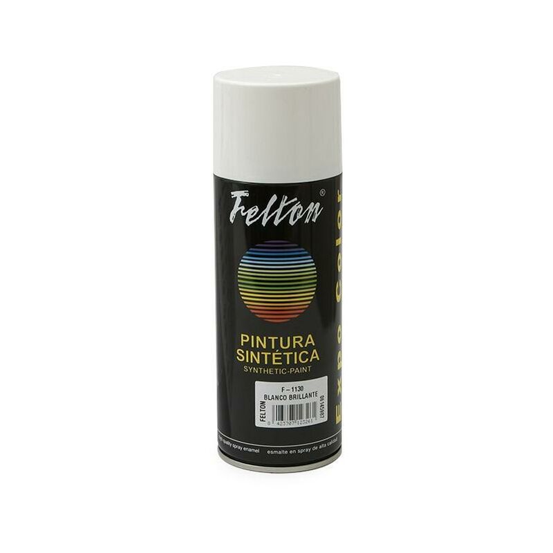 

Spray pintura blanco brillante 400ml - Mibricoplus