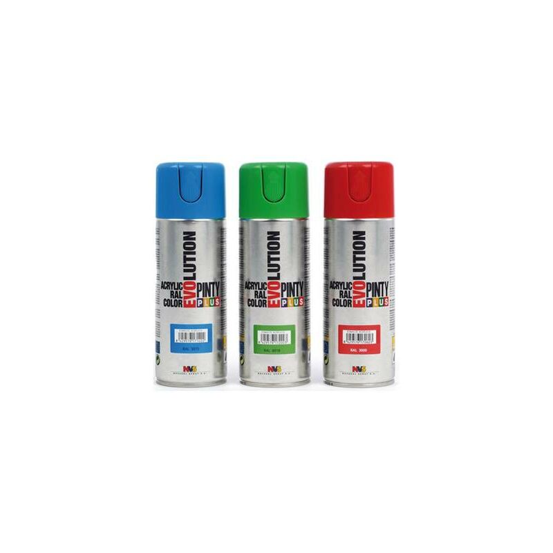 

Pintura Spray Acrilica Brillo Pintyplus Evolution 270 cc Ral 5015 Azul