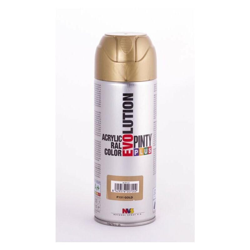 

Pintura Spray Acrilica Oro Ev151 Brillante 400 Ml