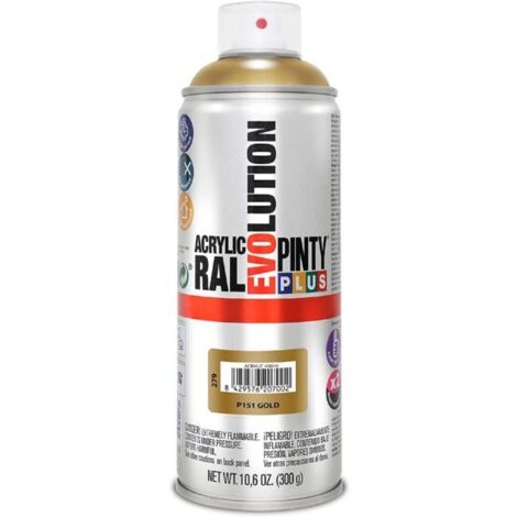 PINTURA SPRAY ACRILICA ORO GD PURPURINA 400ML