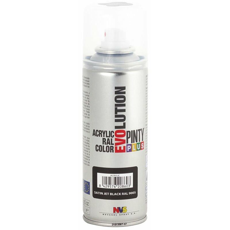 

Pintura Spray Acril.Negro Satin.200Ml