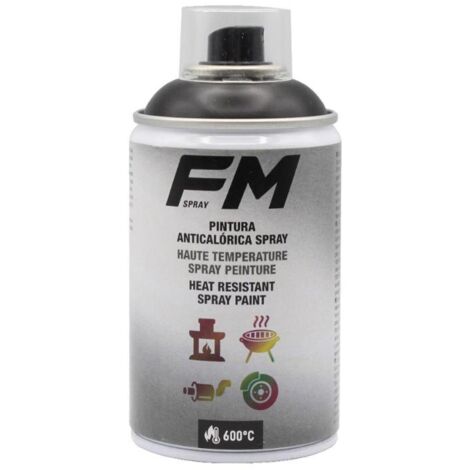 PINTURA SPRAY ANTICALORICA NEGRA 600Âº 250ML BOTE