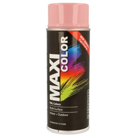 Pintura spray maxi color brillo 400 ml ral 3015 rosa claro