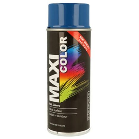 Pintura spray maxi color brillo 400 ml ral 5015 azul celeste