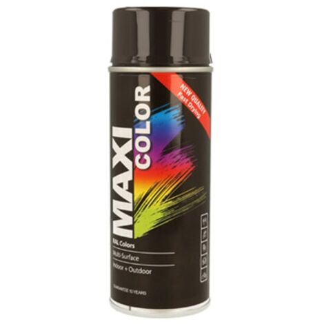 Pintura spray maxi color brillo 400 ml ral 8019 pardo grisac