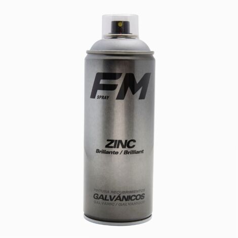PINTURA SPRAY ZINC BRILLANTE 400ML BOTE