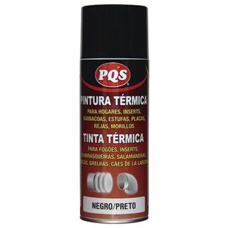 PINTURA TERMICA 900Âº NEGRA 400ML - PQS
