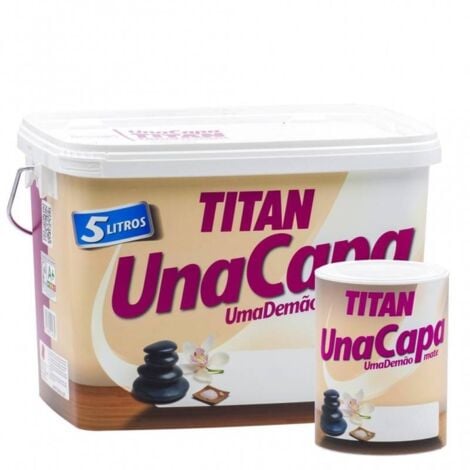 -CAHERSA- PINTURA TITAN UNA CAPA ESMERALDA 2,5 L TITAN