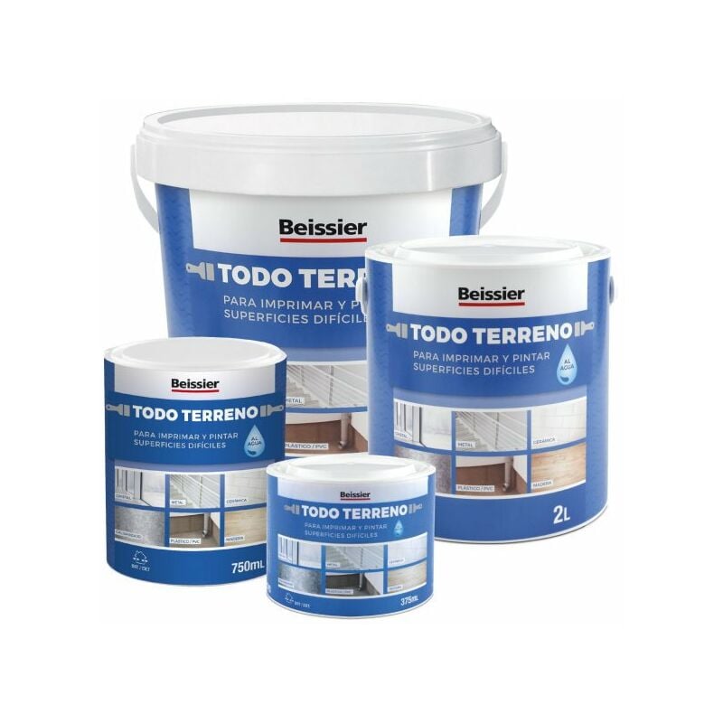

Pintura Todo Terreno Al Agua Blanco 2 L