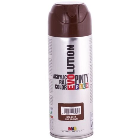 Pinty Plus évolution Bbe 400ml Brun Noisette Mat Ral 8011 - Novasol