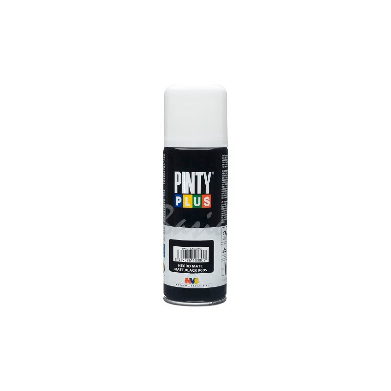 

Basic Pintura en spray 520cc sintetica mate 400 ml Negro - Pintyplus