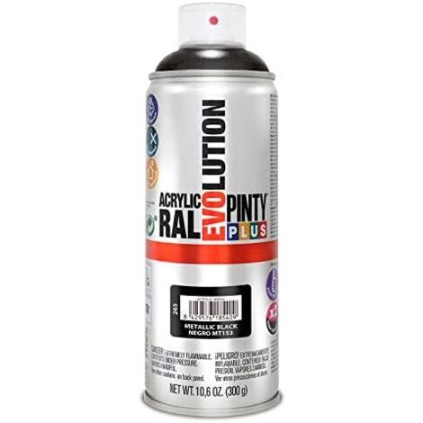 PintyPlus Evolution Metallic Black Sprühfarbe 520 cc MT153