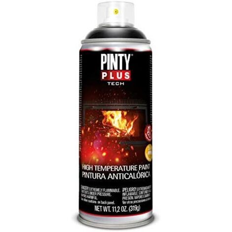 Pintyplus Tech 520cc Aerosolfarbe Hochtemperaturfarbe Schwarz A104