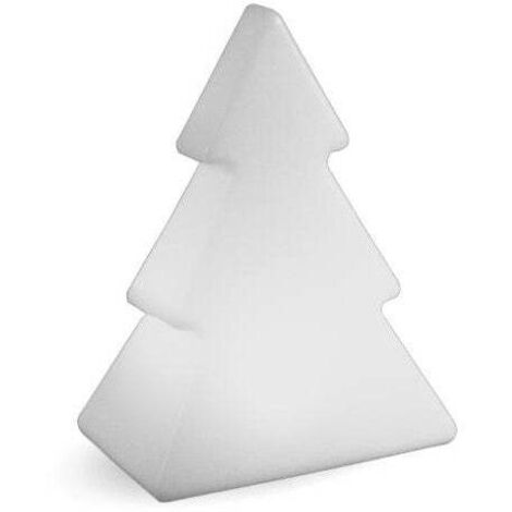 PINUS 100 Albero di Natale a filo con luce calda a LED 3000K per uso esterno. Realizzato in polietilene in Spagna