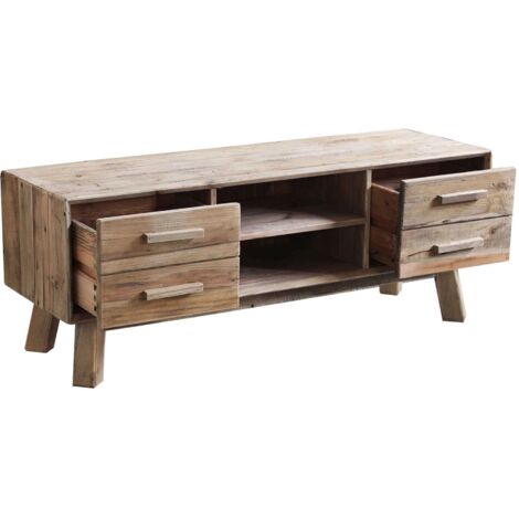 PINUS - porta TV con 4 cassetti