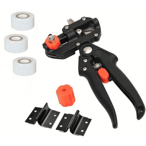 Pinza 3 innesti innestatrice giardinaggio piante fiori giardino + 3 nastri