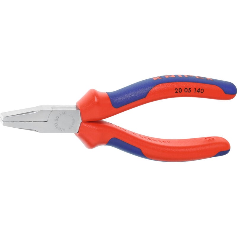 Image of Pinza a becchi piatti diritti, cromata, con manici - Knipex