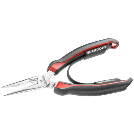 Pinza a becchi semi rotondi diritti FACOM 193A.16CPEPB