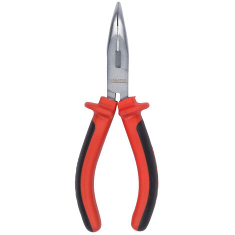 Pinza a becco lungo curvo 150 mm Kreator
